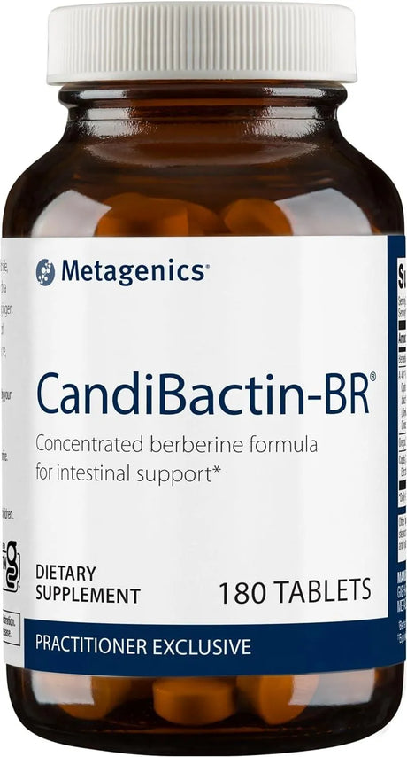 METAGENICS - Metagenics CandiBactin-BR Concentrated Berberine for Intestinal Support 180 Tabletas - The Red Vitamin MX - Suplementos Alimenticios - {{ shop.shopifyCountryName }}