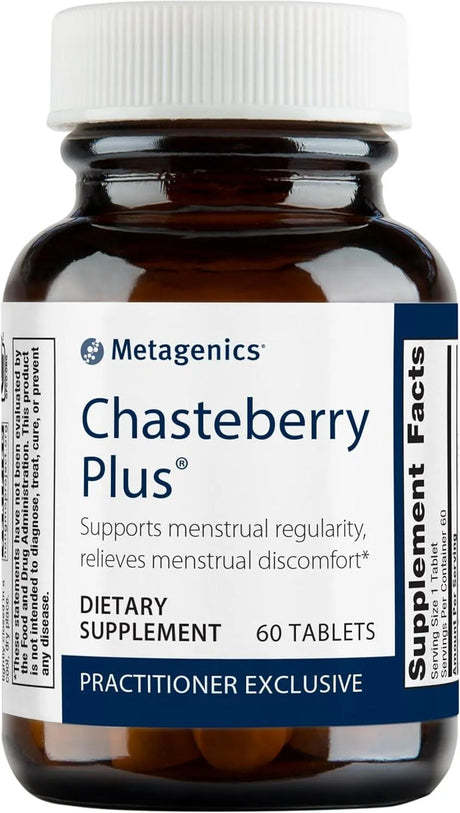 METAGENICS - Metagenics Chasteberry Plus 60 Tabletas - The Red Vitamin MX - Suplementos Alimenticios - {{ shop.shopifyCountryName }}