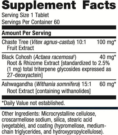 METAGENICS - Metagenics Chasteberry Plus 60 Tabletas - The Red Vitamin MX - Suplementos Alimenticios - {{ shop.shopifyCountryName }}