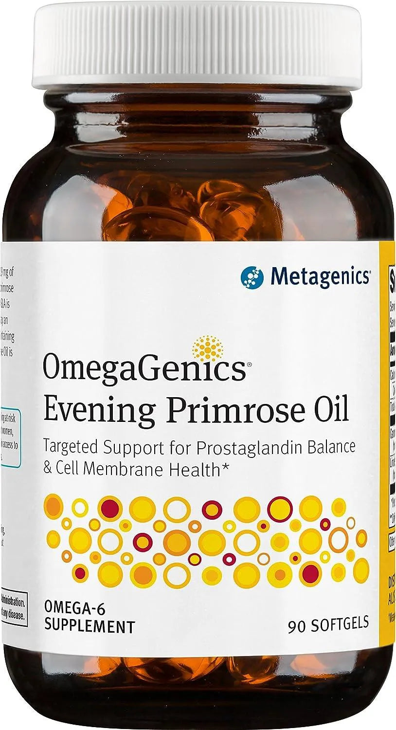 METAGENICS - Metagenics OmegaGenics Evening Primrose Oil 90 Capsulas Blandas - The Red Vitamin MX - Suplementos Alimenticios - {{ shop.shopifyCountryName }}