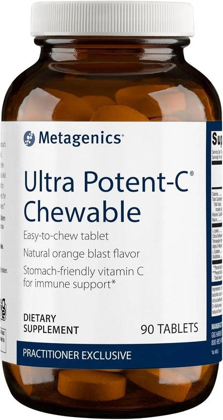 METAGENICS - Metagenics Ultra Potent-C Chewable 90 Tabletas Masticables - The Red Vitamin MX - Suplementos Alimenticios - {{ shop.shopifyCountryName }}