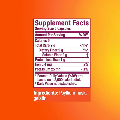 METAMUCIL - Metamucil Daily Psyllium Husk Powder 300 Capsulas - The Red Vitamin MX - Suplementos Alimenticios - {{ shop.shopifyCountryName }}