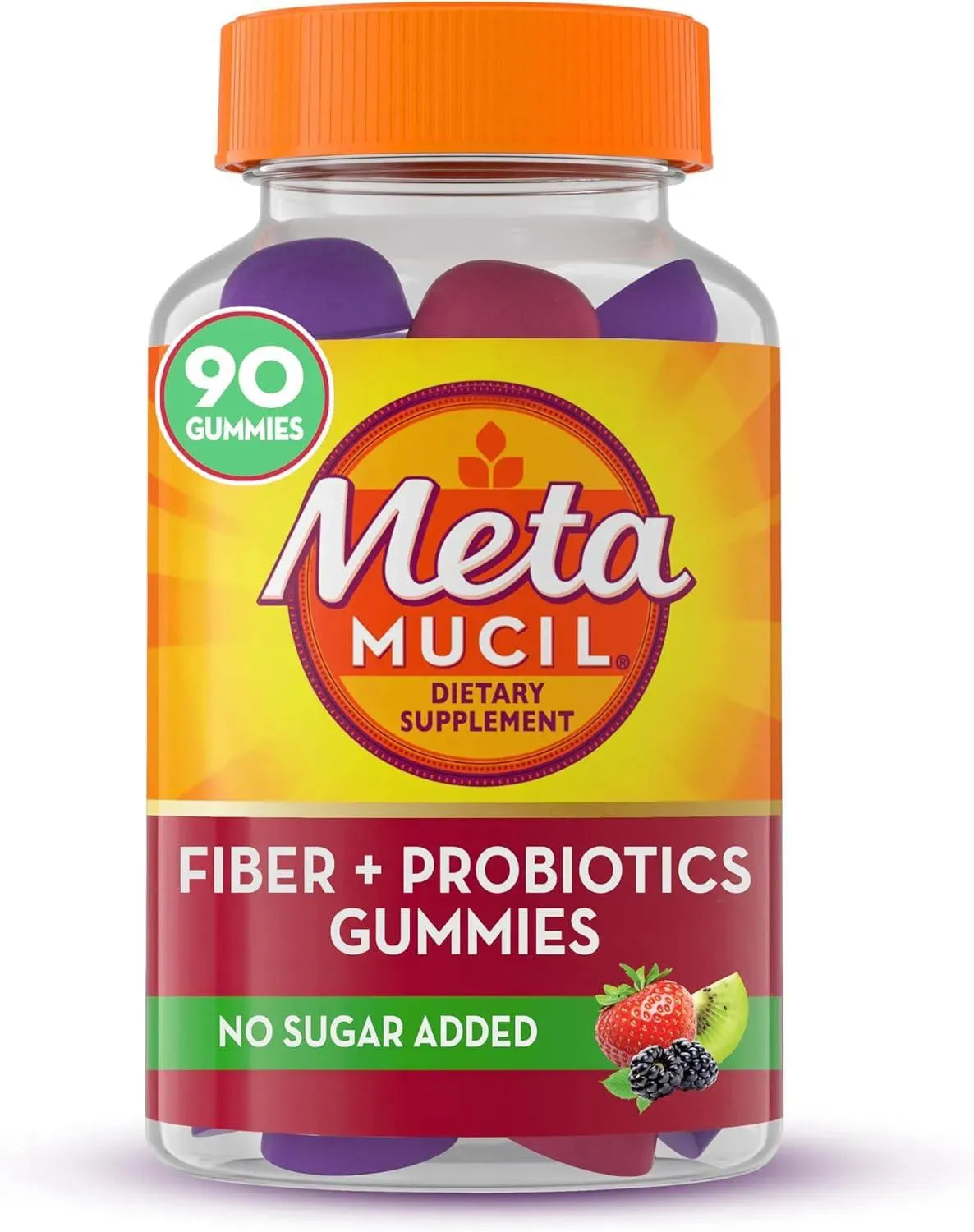 METAMUCIL - Metamucil Fiber Gummies Plus Probiotics 90 Gomitas - The Red Vitamin MX - Suplementos Alimenticios - {{ shop.shopifyCountryName }}