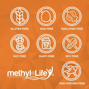 METHYL-LIFE - Methyl-Life Purest L-Methylfolate 5Mg. 90 Tabletas Masticables - The Red Vitamin MX - Suplementos Alimenticios - {{ shop.shopifyCountryName }}