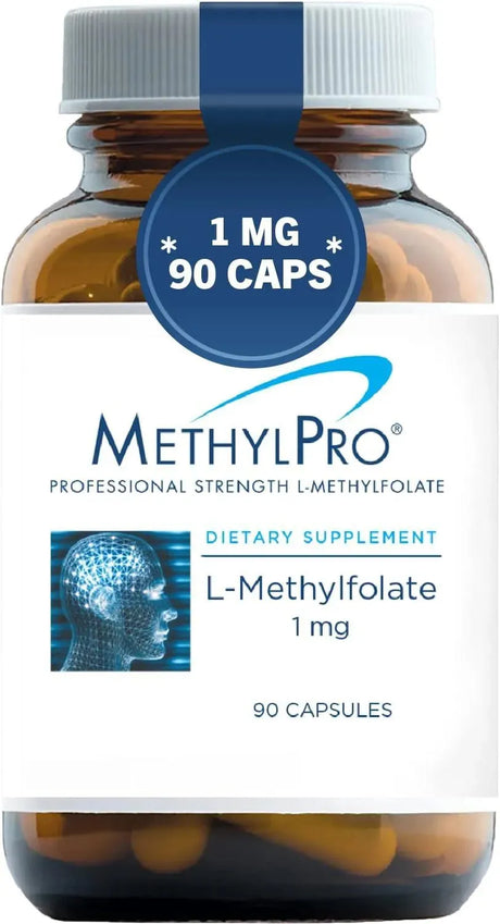 METHYLPRO - MethylPro 1 Mg. L-Methylfolate 90 Capsulas - The Red Vitamin MX - Suplementos Alimenticios - {{ shop.shopifyCountryName }}