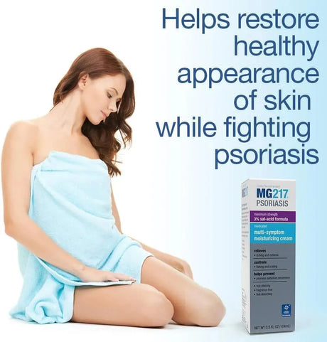MG217 - MG217 Medicated Moisturizing Psoriasis Cream 3.5 Fl.Oz. - The Red Vitamin MX - Cremas Corporales - {{ shop.shopifyCountryName }}