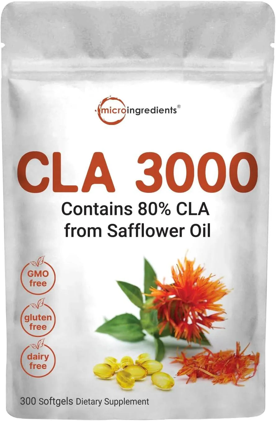 MICRO INGREDIENTS - Micro Ingredients CLA Supplements 3000Mg. 300 Capsulas Blandas - The Red Vitamin MX - Suplementos Alimenticios - {{ shop.shopifyCountryName }}