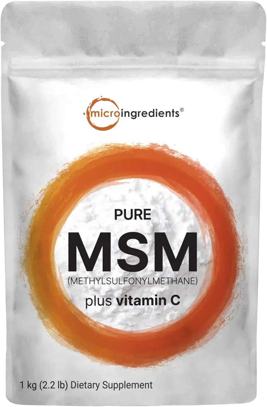 MICRO INGREDIENTS - Micro Ingredients MSM Powder 1 Kg. - The Red Vitamin MX - Suplementos Alimenticios - {{ shop.shopifyCountryName }}