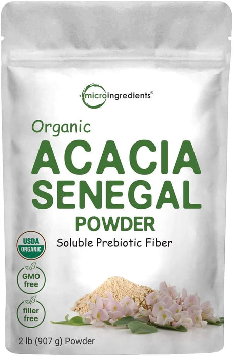 MICRO INGREDIENTS - Micro Ingredients Organic Acacia Senegal Powder 907Gr. - The Red Vitamin MX - Suplementos Alimenticios - {{ shop.shopifyCountryName }}