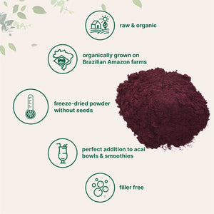 MICRO INGREDIENTS - Micro Ingredients Organic Acai Powder 227Gr. - The Red Vitamin MX - Suplementos Alimenticios - {{ shop.shopifyCountryName }}