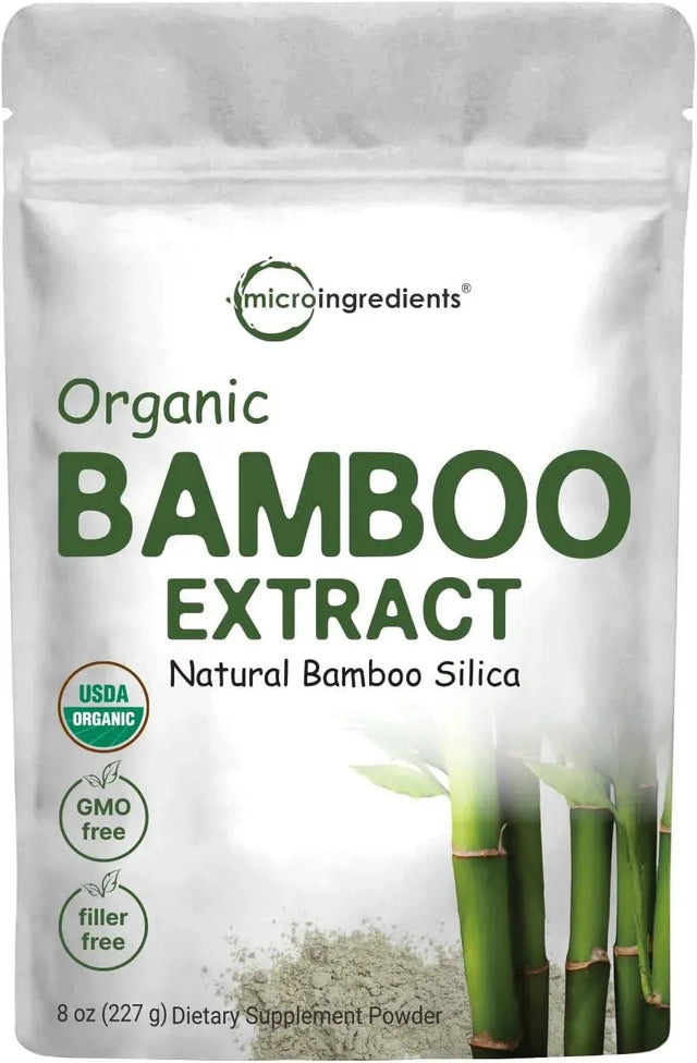 MICRO INGREDIENTS - Micro Ingredients Organic Bamboo Extract Powder 227Gr. - The Red Vitamin MX - Suplementos Alimenticios - {{ shop.shopifyCountryName }}