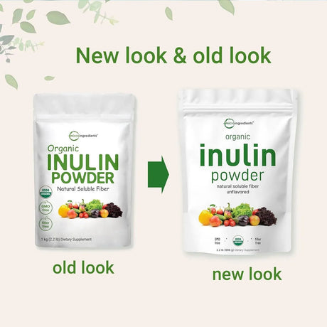 MICRO INGREDIENTS - Micro Ingredients Organic Inulin FOS Powder 998Gr. - The Red Vitamin MX - Suplementos Alimenticios - {{ shop.shopifyCountryName }}