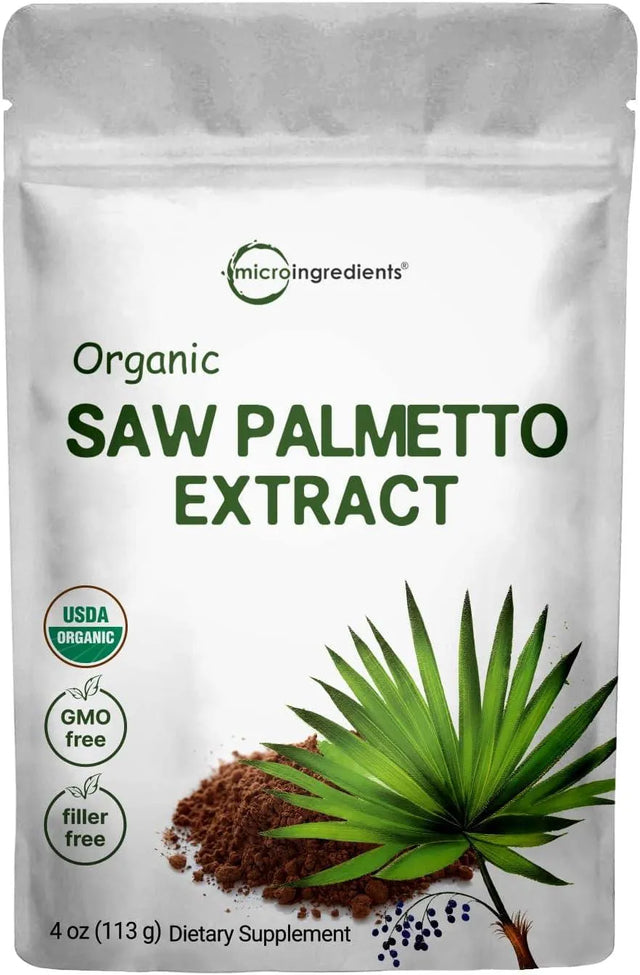 MICRO INGREDIENTS - Micro Ingredients Organic Saw Palmetto Powder 113Gr. - The Red Vitamin MX - Suplementos Alimenticios - {{ shop.shopifyCountryName }}