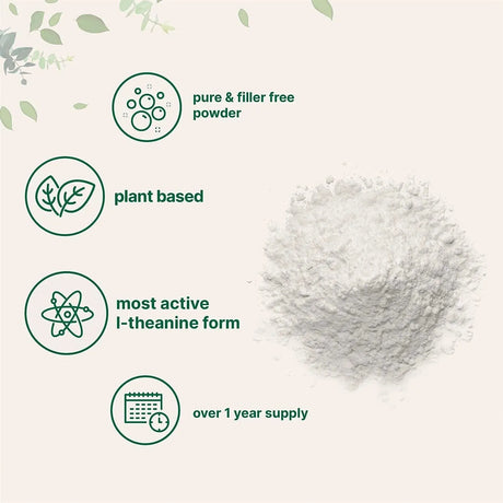 MICRO INGREDIENTS - Micro Ingredients Pure L-Theanine Powder 100Gr. - The Red Vitamin MX - Suplementos Alimenticios - {{ shop.shopifyCountryName }}