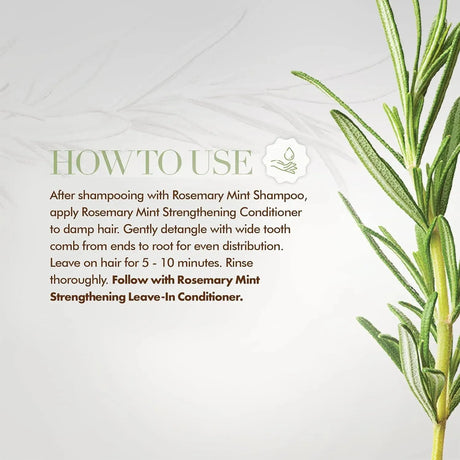 MIELLE - Mielle Organics Rosemary Mint Strengthening Conditioner with Biotin 355Ml. - The Red Vitamin MX - Acondicionador Para Cabello - {{ shop.shopifyCountryName }}