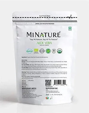 MINATURE - Minature Organic Aloe Vera Powder 227Gr. - The Red Vitamin MX - Suplementos Alimenticios - {{ shop.shopifyCountryName }}