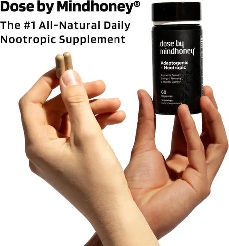 MINDHONEY - Mindhoney Dose All-in-One Nootropic Brain Supplement 60 Capsulas - The Red Vitamin MX - Suplementos Alimenticios - {{ shop.shopifyCountryName }}