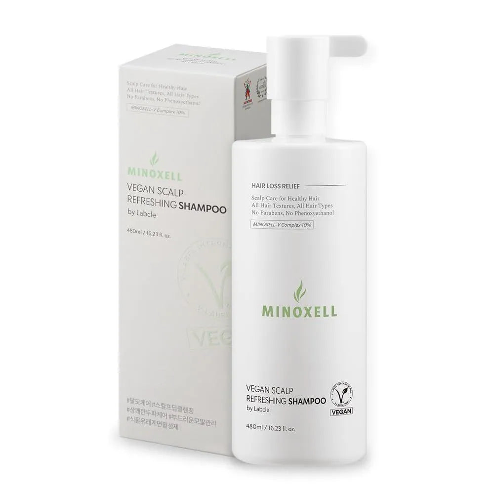 MINOXELL - MINOXELL Vegan Scalp Shampoo 480Ml. - The Red Vitamin MX - Shampoo Para Cabello - {{ shop.shopifyCountryName }}