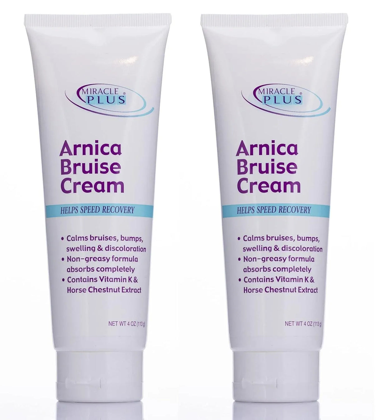 MIRACLE PLUS - Miracle Plus Bruise Cream Extra Strength Arnica 4 Oz. 2 Pack - The Red Vitamin MX - Suplementos Alimenticios - {{ shop.shopifyCountryName }}