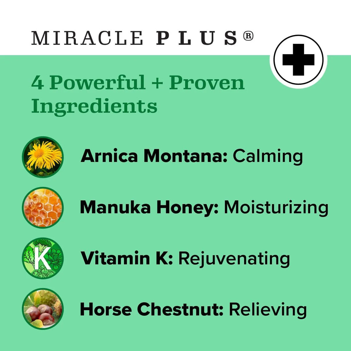 MIRACLE PLUS - Miracle Plus Natural Arnica Bruise Body Gel 4 Oz. - The Red Vitamin MX - Suplementos Alimenticios - {{ shop.shopifyCountryName }}