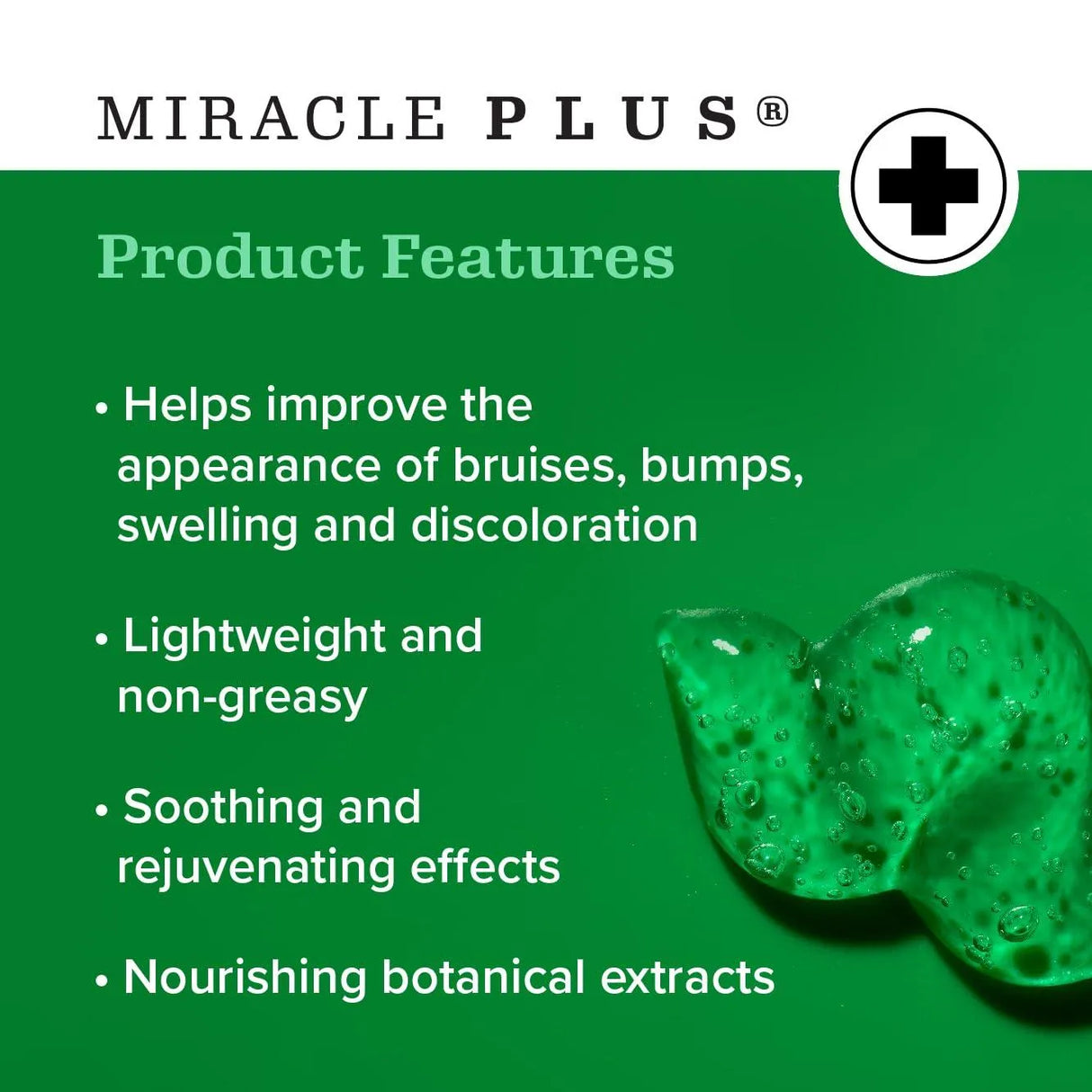 MIRACLE PLUS - Miracle Plus Natural Arnica Bruise Body Gel 4 Oz. - The Red Vitamin MX - Suplementos Alimenticios - {{ shop.shopifyCountryName }}