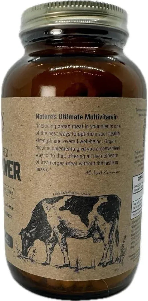 MK SUPPLEMENTS - MK Supplements Grass Fed Beef Liver 3000Mg. 300 Capsulas - The Red Vitamin MX - Suplementos Alimenticios - {{ shop.shopifyCountryName }}