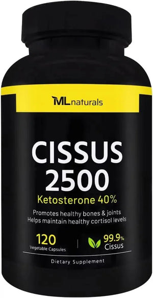 ML NATURALS - ML Naturals Cissus 2500Mg. 120 Capsulas - The Red Vitamin MX - Suplementos Alimenticios - {{ shop.shopifyCountryName }}