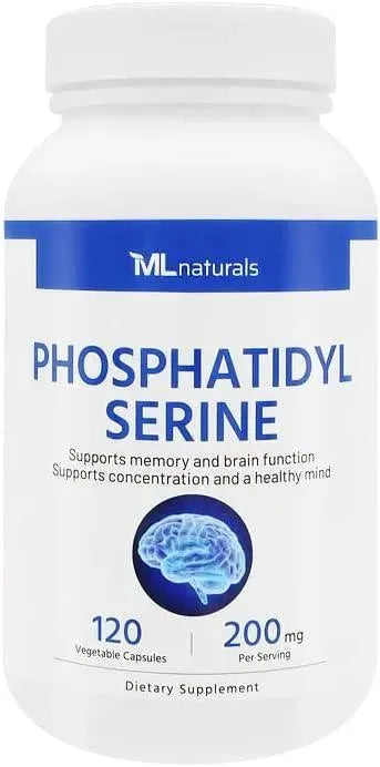 ML NATURALS - ML Naturals Phosphatidyl Serine 200Mg. 120 Capsulas - The Red Vitamin MX - Suplementos Alimenticios - {{ shop.shopifyCountryName }}