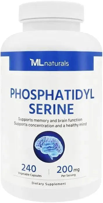 ML NATURALS - ML Naturals Phosphatidyl Serine 200Mg. 240 Capsulas - The Red Vitamin MX - Suplementos Alimenticios - {{ shop.shopifyCountryName }}