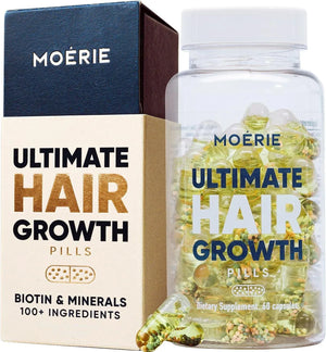 MOERIE - M MOÉRIE Hair Growth Supplement for Thicker Hair 60 Capsulas - The Red Vitamin MX - Suplementos Alimenticios - {{ shop.shopifyCountryName }}