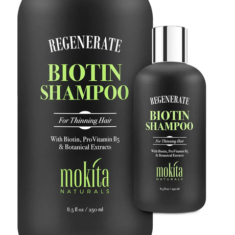 MOKITA NATURALS - Mokita Naturals Hair Thickening Shampoo & Biotin 250Ml. - The Red Vitamin MX - Shampoo Para Cabello - {{ shop.shopifyCountryName }}