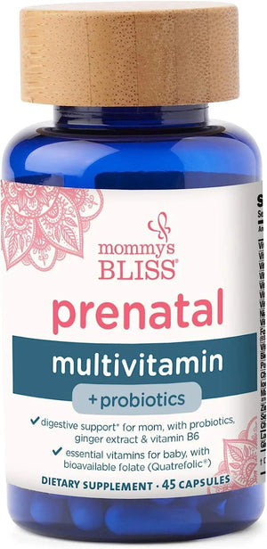 MOMMY´S BLISS - Mommy's Bliss Prenatal Multivitamin + Probiotic 45 Capsulas - The Red Vitamin MX - Suplementos Alimenticios - {{ shop.shopifyCountryName }}