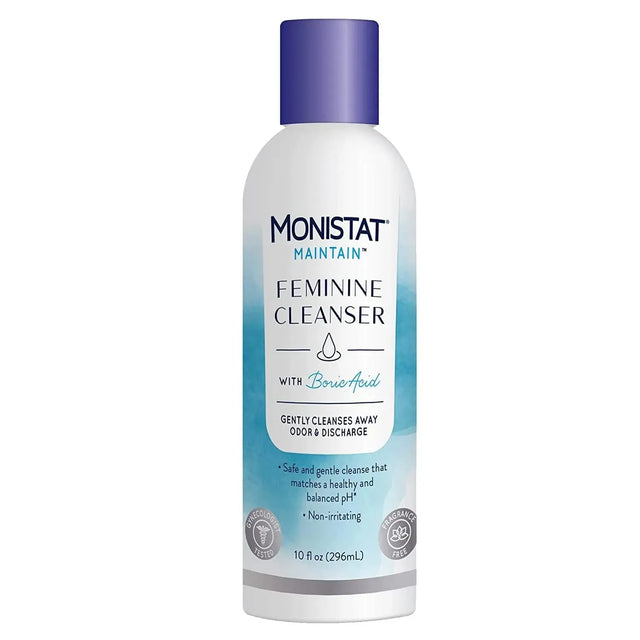 MONISTAT - Monistat Maintain Feminine Wash with Boric Acid Fragrance Free 296Ml. - The Red Vitamin MX - Lavado Femenino - {{ shop.shopifyCountryName }}