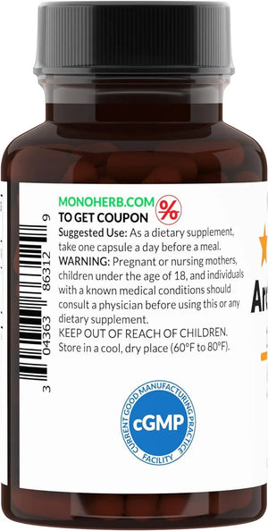 MONOHERB - Monoherb Aronia Berry Extract 500Mg. 90 Capsulas - The Red Vitamin MX - Suplementos Alimenticios - {{ shop.shopifyCountryName }}