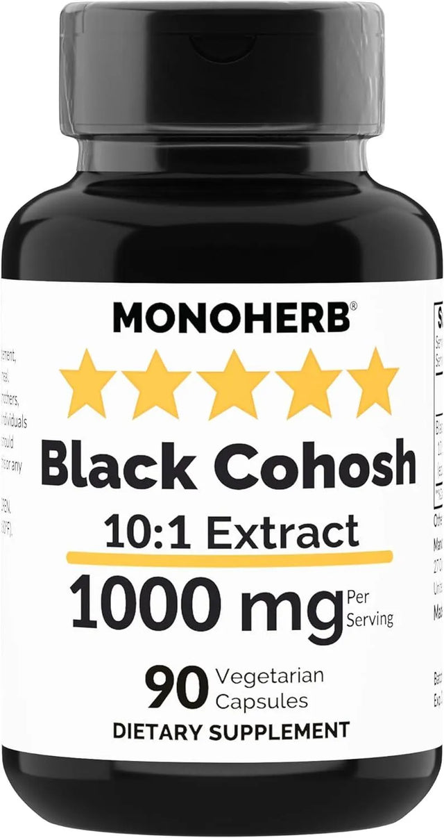 MONOHERB - Monoherb Black Cohosh Extract 1000Mg. 90 Capsulas - The Red Vitamin MX - Suplementos Alimenticios - {{ shop.shopifyCountryName }}