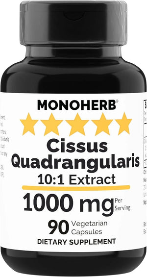 MONOHERB - Monoherb Cissus Quadrangularis Extract 1000Mg. 90 Capsulas - The Red Vitamin MX - Suplementos Alimenticios - {{ shop.shopifyCountryName }}