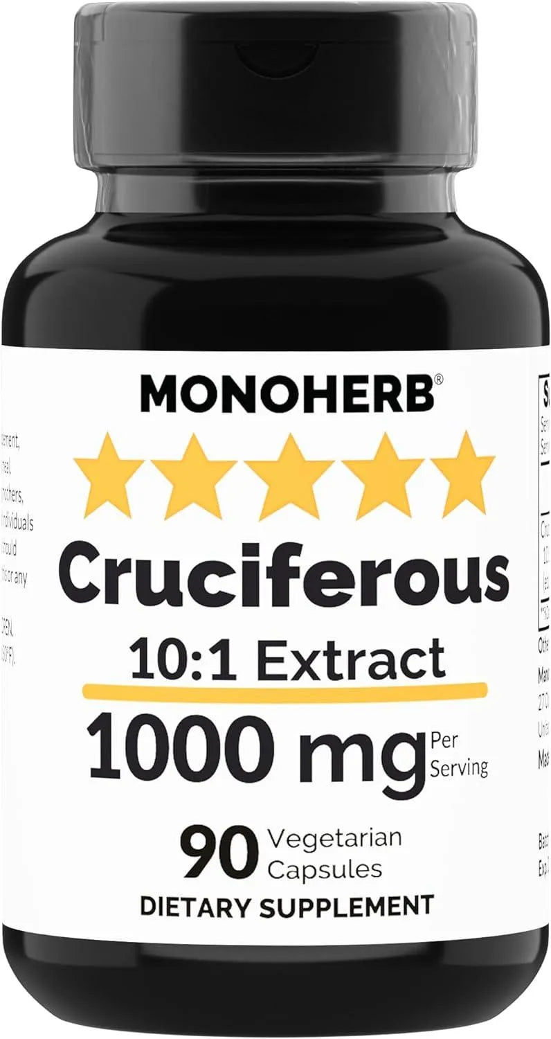 MONOHERB - Monoherb Cruciferous Extract 1000Mg. 90 Capsulas - The Red Vitamin MX - Suplementos Alimenticios - {{ shop.shopifyCountryName }}