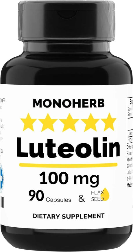 MONOHERB - Monoherb Luteolin 100Mg. 90 Capsulas - The Red Vitamin MX - Suplementos Alimenticios - {{ shop.shopifyCountryName }}