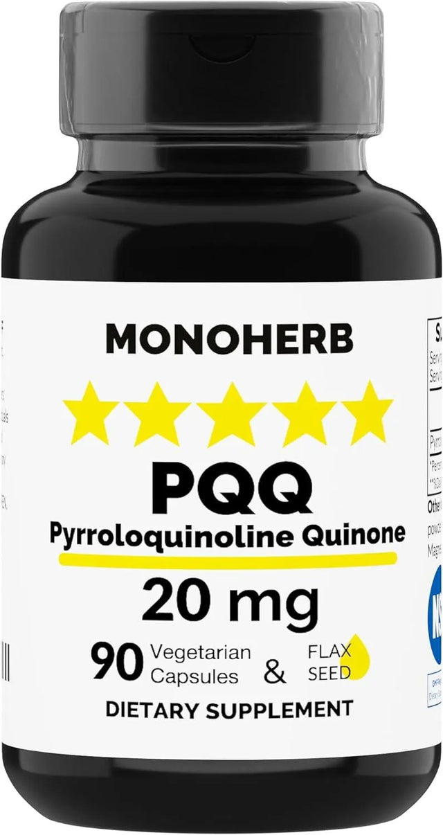 MONOHERB - Monoherb PQQ 20Mg. 90 Capsulas - The Red Vitamin MX - Suplementos Alimenticios - {{ shop.shopifyCountryName }}