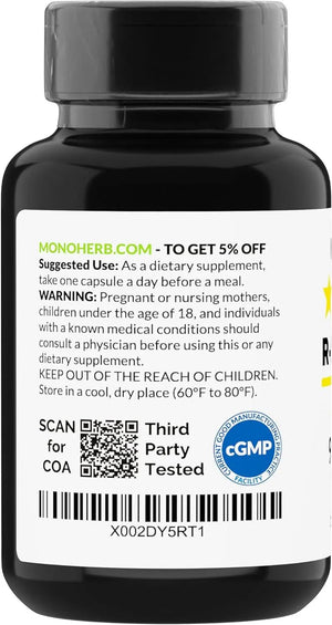 MONOHERB - MONOHERB R-Lipoic Acid 300Mg. 60 Capsulas - The Red Vitamin MX - Suplementos Alimenticios - {{ shop.shopifyCountryName }}