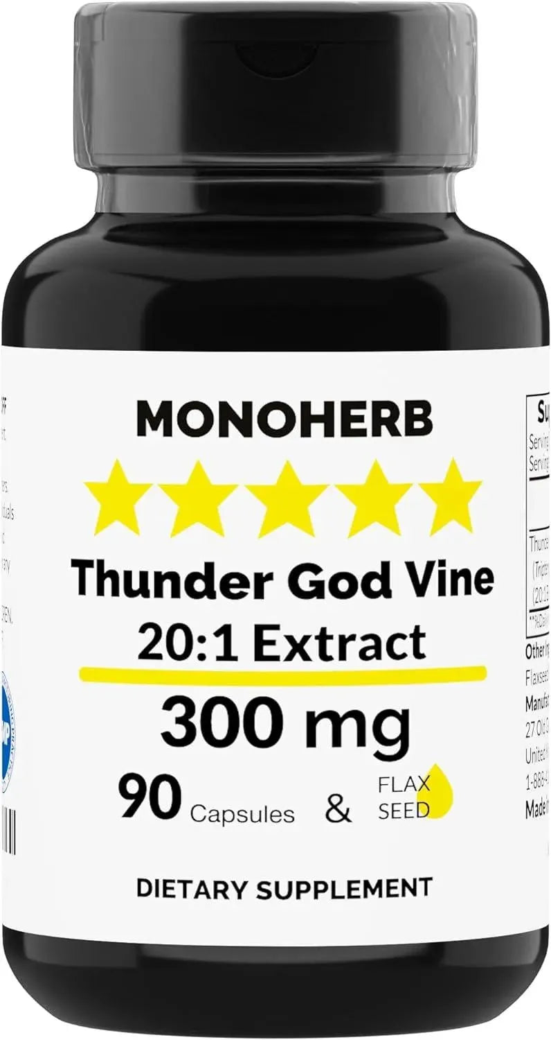 MONOHERB - MONOHERB Thunder God Vine 300Mg. 90 Capsulas - The Red Vitamin MX - Suplementos Alimenticios - {{ shop.shopifyCountryName }}