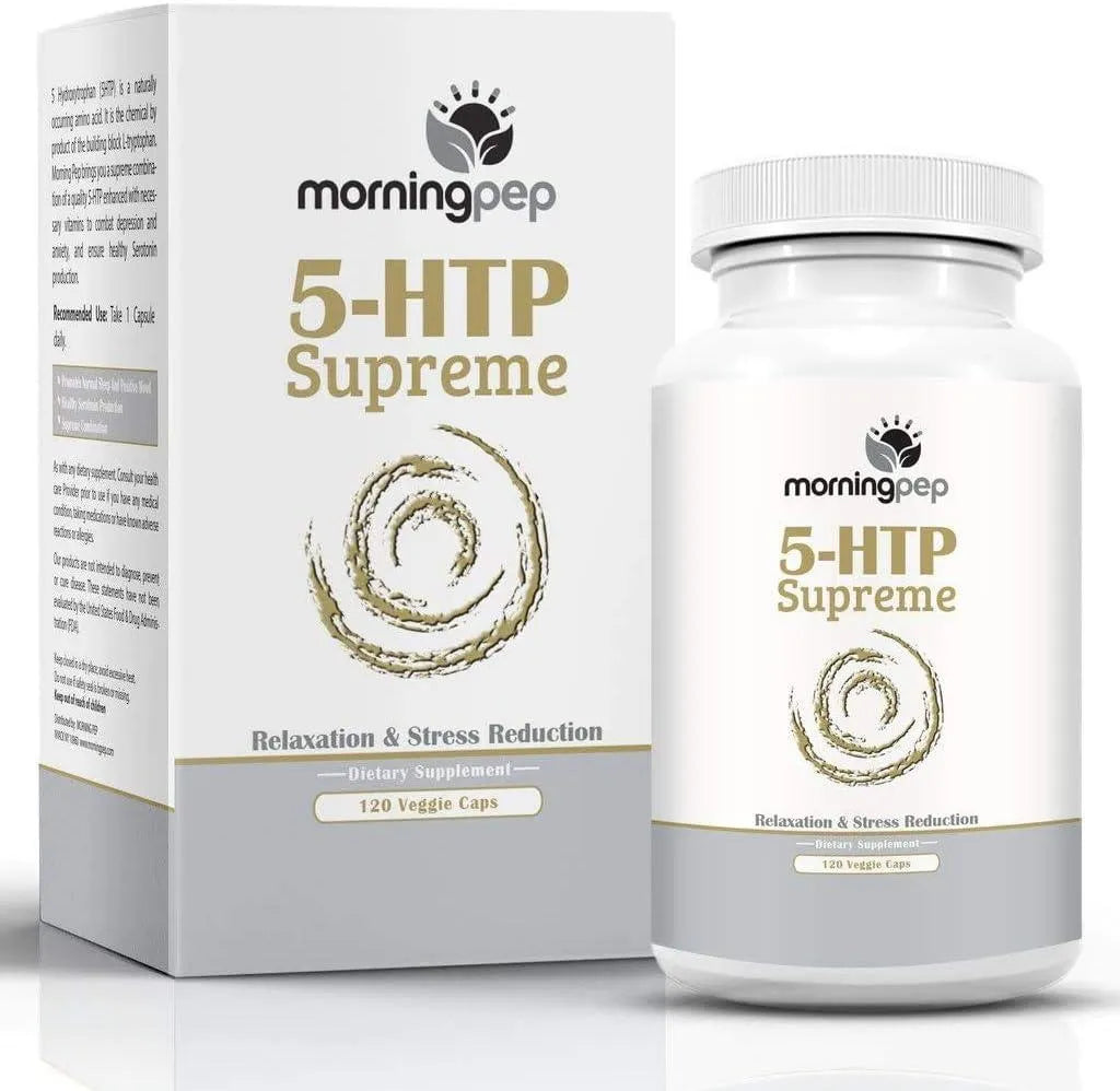 MORNING PEP - Morning Pep 5-HTP Supreme 120 Capsulas - The Red Vitamin MX - Suplementos Alimenticios - {{ shop.shopifyCountryName }}