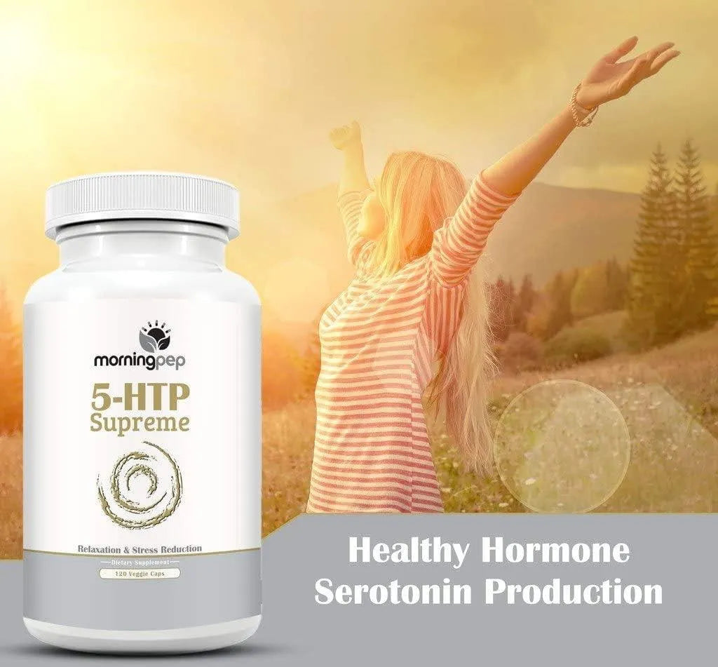 MORNING PEP - Morning Pep 5-HTP Supreme 120 Capsulas - The Red Vitamin MX - Suplementos Alimenticios - {{ shop.shopifyCountryName }}