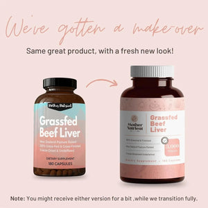 MOTHER NUTRIENT - Mother Nutrient 100% Grass Fed Beef Liver 180 Capsulas - The Red Vitamin MX - Suplementos Alimenticios - {{ shop.shopifyCountryName }}