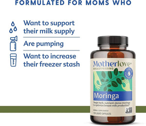 MOTHERLOVE - Motherlove Moringa 120 Capsulas - The Red Vitamin MX - Suplementos Alimenticios - {{ shop.shopifyCountryName }}