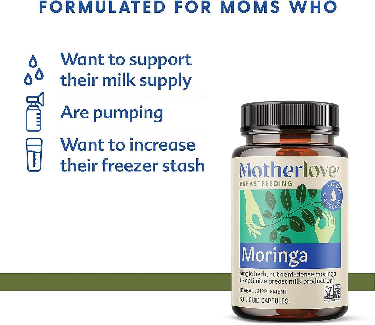 MOTHERLOVE - Motherlove Moringa 60 Capsulas - The Red Vitamin MX - Suplementos Alimenticios - {{ shop.shopifyCountryName }}