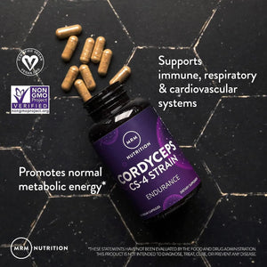 MRM - MRM Nutrition Cordyceps 60 Capsulas - The Red Vitamin MX - Suplementos Alimenticios - {{ shop.shopifyCountryName }}