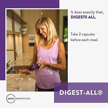 MRM - MRM Nutrition Digest-All 100 Capsulas - The Red Vitamin MX - Suplementos Alimenticios - {{ shop.shopifyCountryName }}