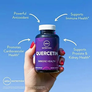 MRM - MRM Nutrition Quercetin 500Mg. 60 Capsulas - The Red Vitamin MX - Suplementos Alimenticios - {{ shop.shopifyCountryName }}