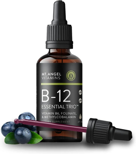 MT. ANGEL VITAMINS - Mt. Angel Vitamins B12 Essential Trio Drops 2 Fl.Oz. - The Red Vitamin MX - Suplementos Alimenticios - {{ shop.shopifyCountryName }}